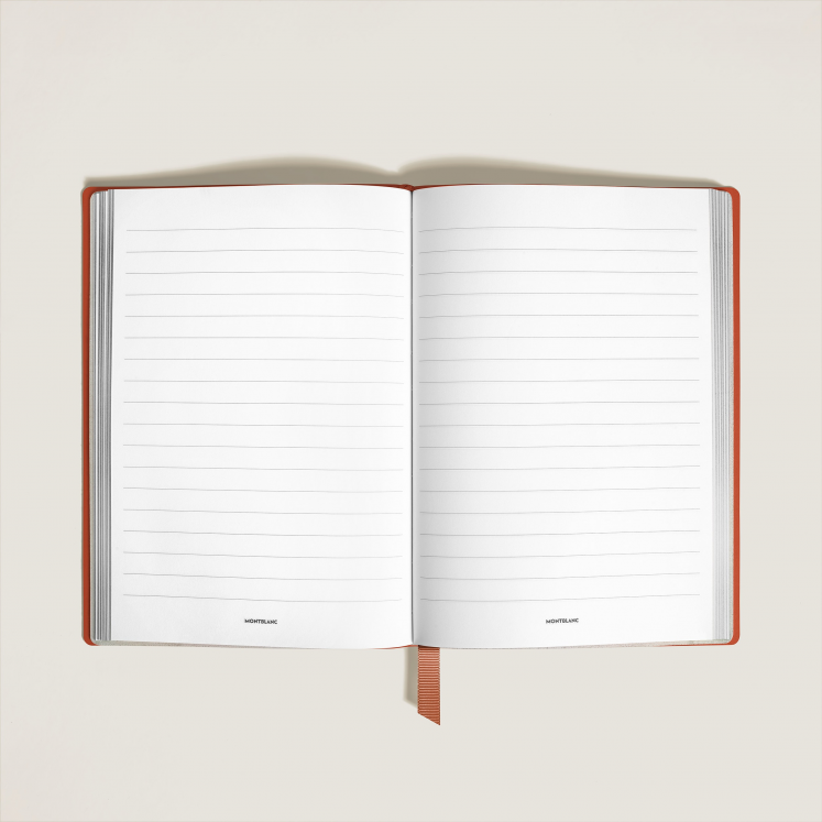 Carnet Moyen Format en Cuir Sartorial, Pages Lignées