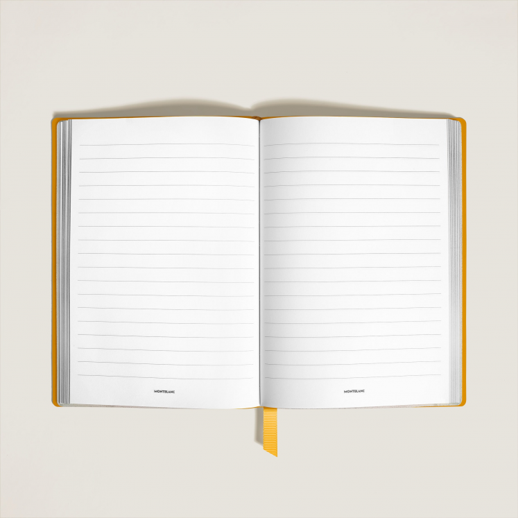 Carnet Moyen Format en Cuir Sartorial, Pages Lignées