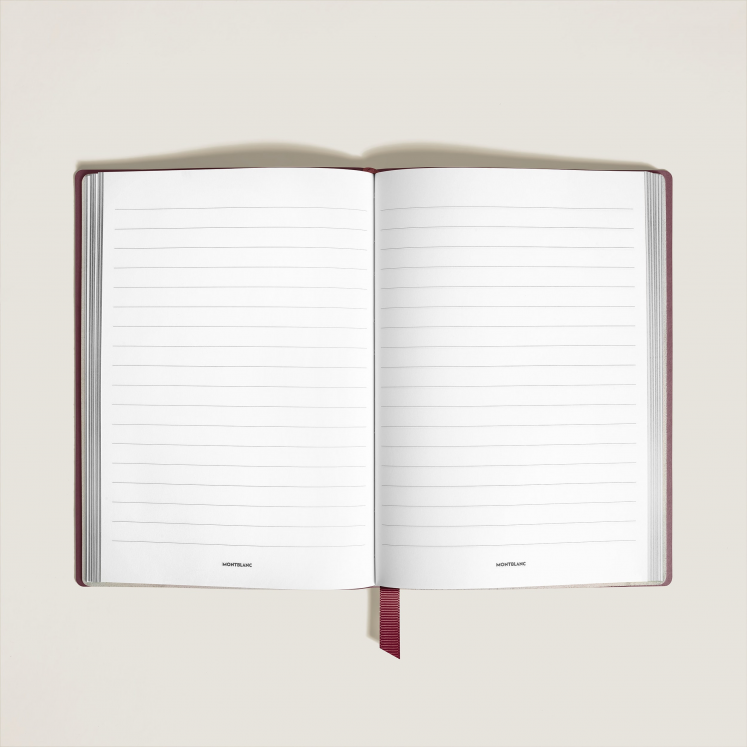Carnet Moyen Format en Cuir Sartorial, Pages Lignées