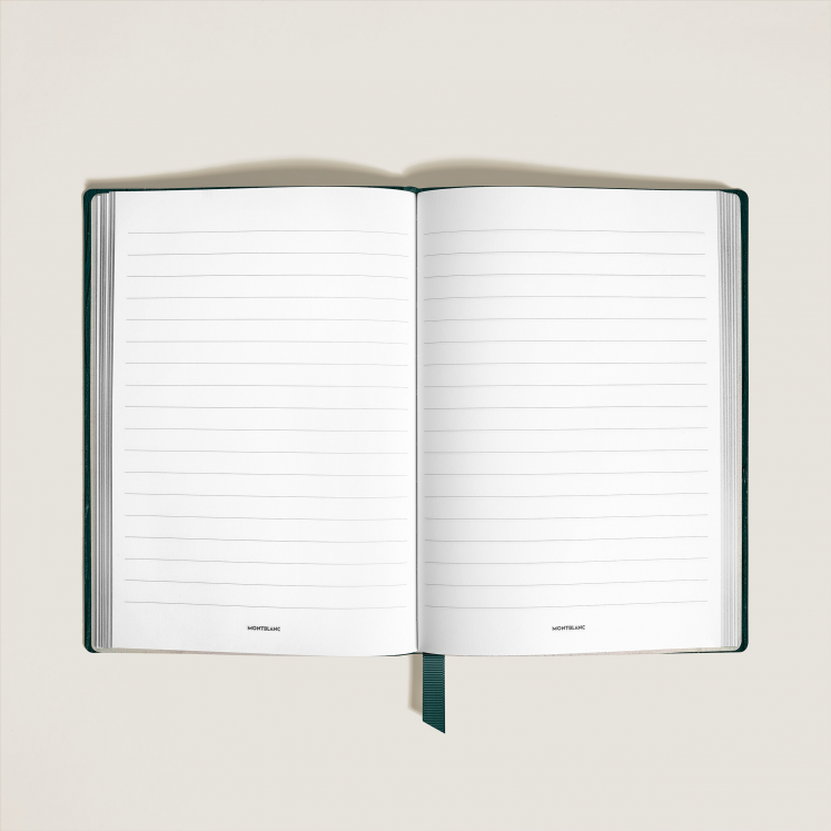 Carnet Moyen Format en Cuir Sartorial, Pages Lignées