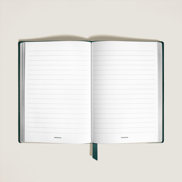 Carnet Moyen Format en Cuir Sartorial, Pages Lignées