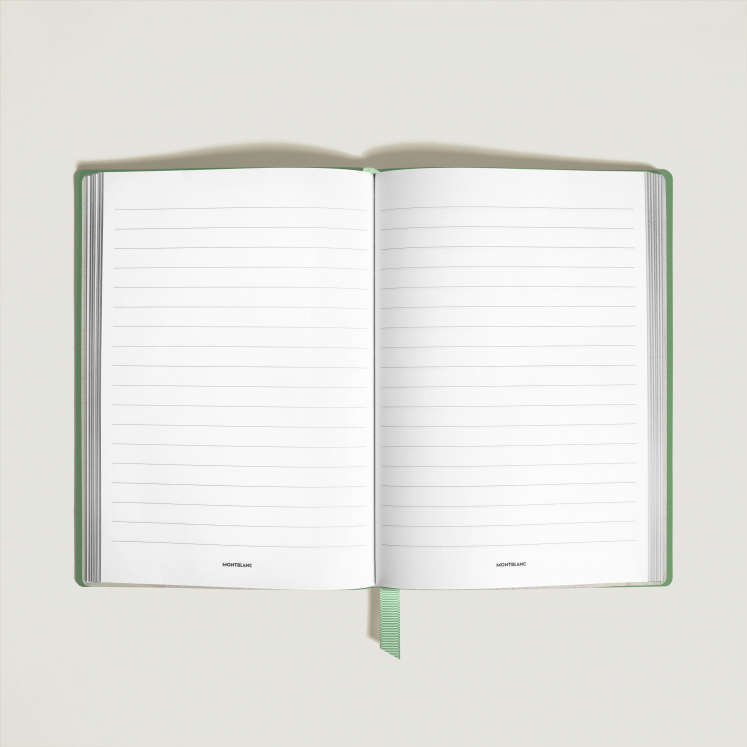 Carnet format moyen, Jade, Vert, Pages lignées