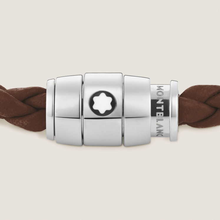 Bracelet 3 Anneaux en Cuir Soft