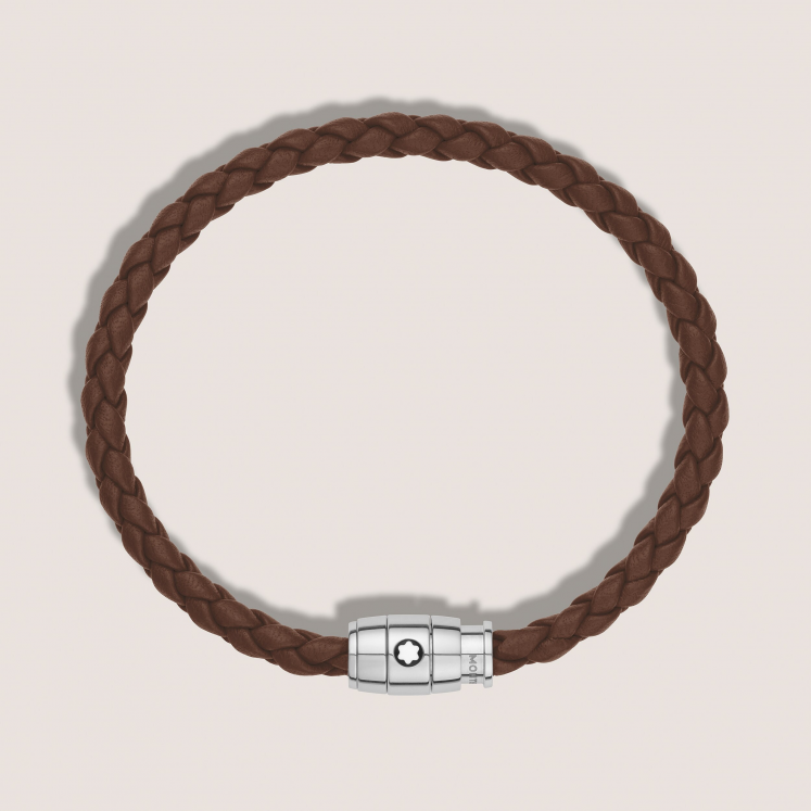 Bracelet 3 Anneaux en Cuir Soft