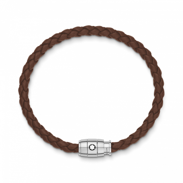 Bracelet 3 Anneaux en Cuir Soft