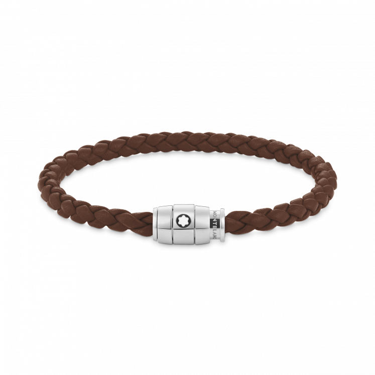 Bracelet 3 Anneaux en Cuir Soft