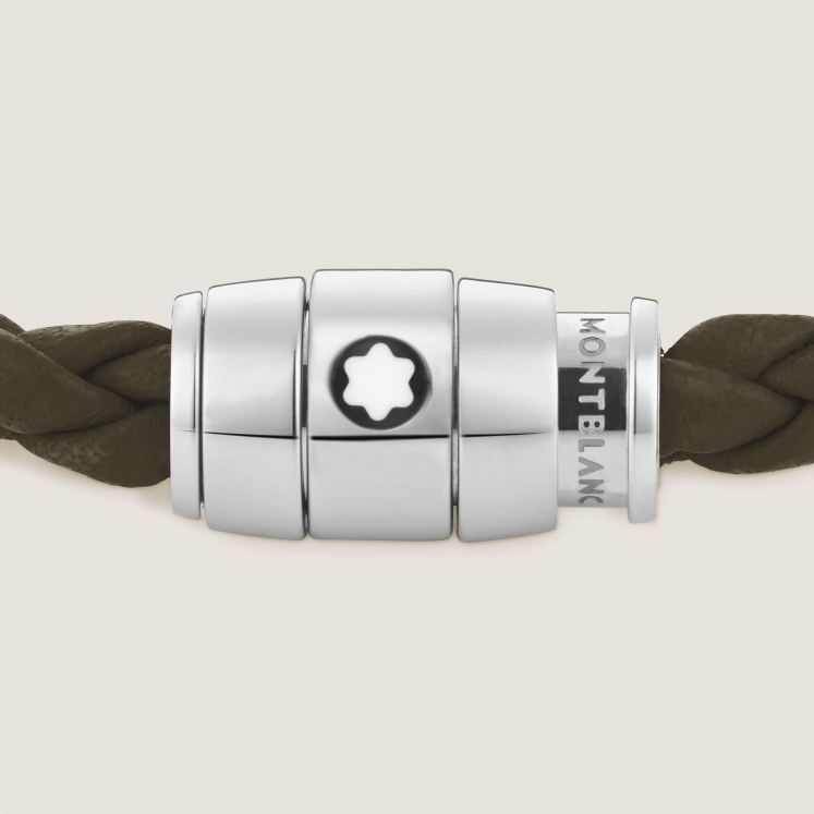 Bracelet 3 Anneaux en Cuir Soft