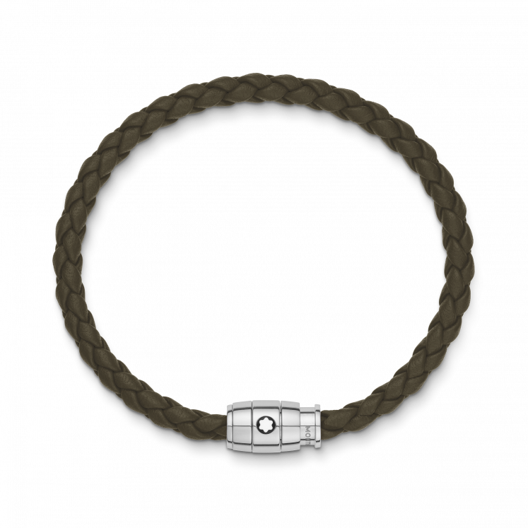 Bracelet 3 Anneaux en Cuir Soft