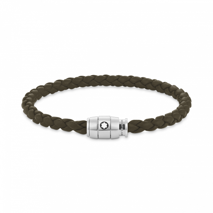 Bracelet 3 Anneaux en Cuir Soft