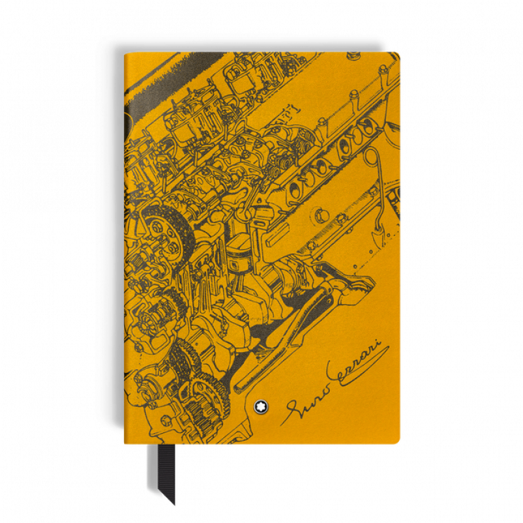 Carnet Moyen Format, Great Characters Enzo Ferrari Special Edition Giallo Modena, Pages Lign&eacute;es