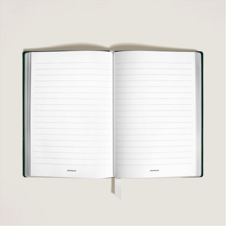 Carnet Moyen Format en Cuir Corteccia, Pages Lignées