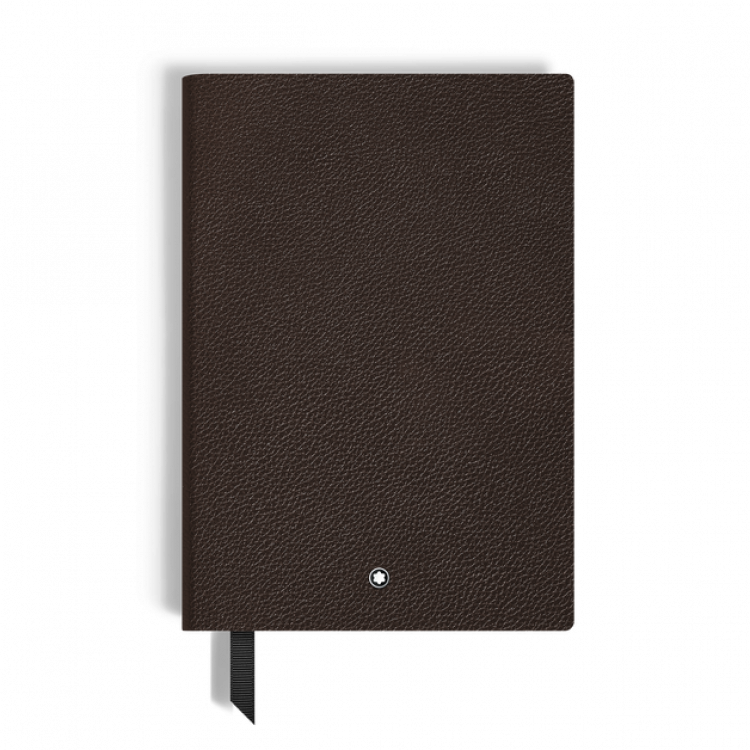 Carnet Moyen Format en Cuir Grain&eacute;, Pages Lign&eacute;es