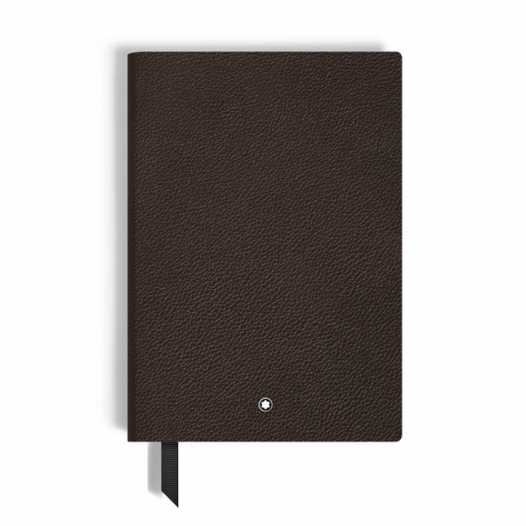 Carnet Moyen Format en Cuir Grainé, Pages Lignées