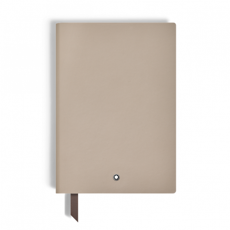 Carnet Moyen Format en Cuir Soft, Pages Lign&eacute;es