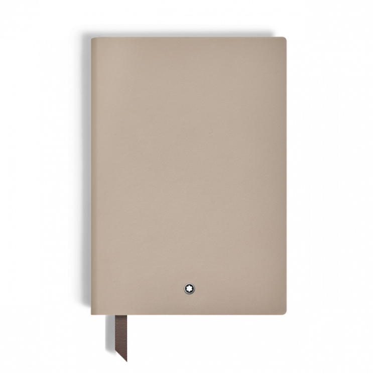 Carnet Moyen Format en Cuir Soft, Pages Lignées
