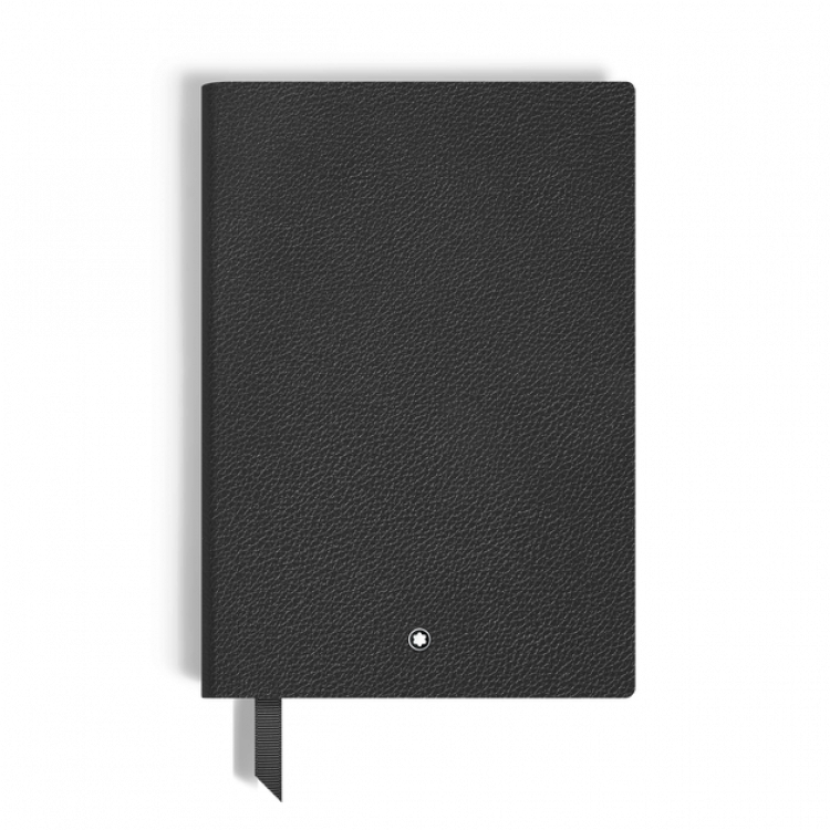 Carnet Moyen Format en Cuir Grain&eacute;, Pages Lign&eacute;es