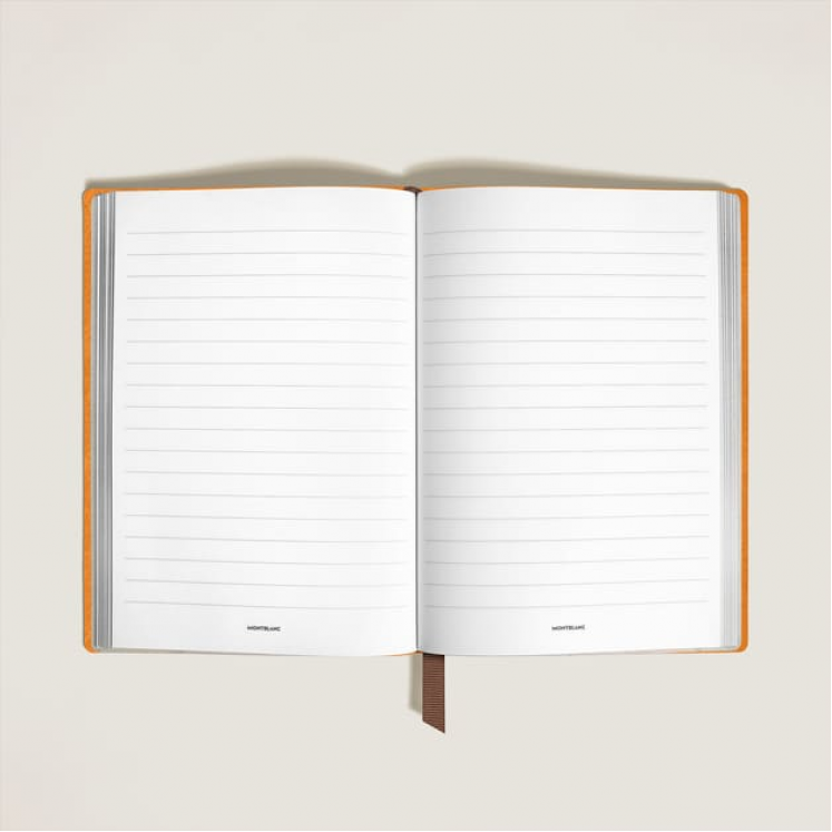 Carnet Moyen Format en Cuir Soft, Pages Lignées