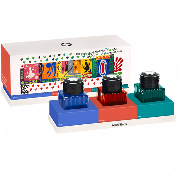 Coffret de Flacons d'Encre, Masters of Art Hommage à Henri Matisse, 3x30 ml