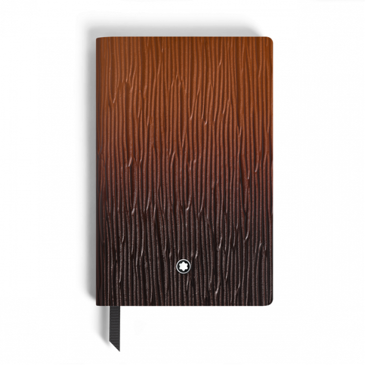 Carnet Petit Format en Cuir Corteccia Sfumato, Pages Lignées