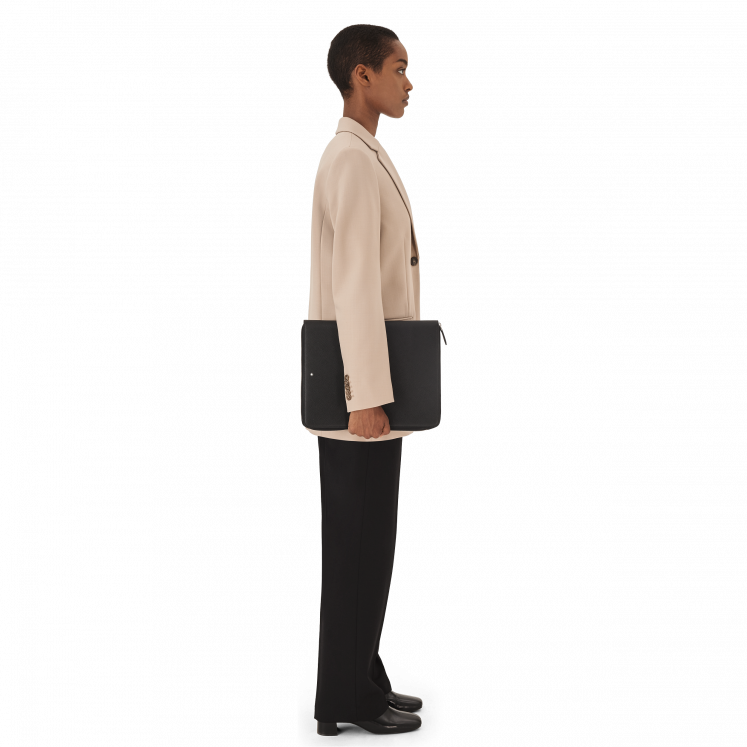 Étui pour Carnet Moyen en Cuir Sartorial