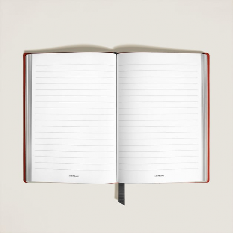 Carnet Moyen Format en Cuir Sartorial, Pages Lignées