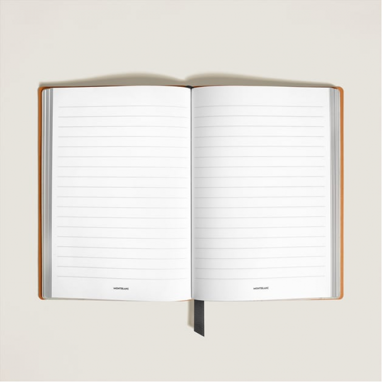 Carnet Moyen Format en Cuir Sartorial, Pages Lignées