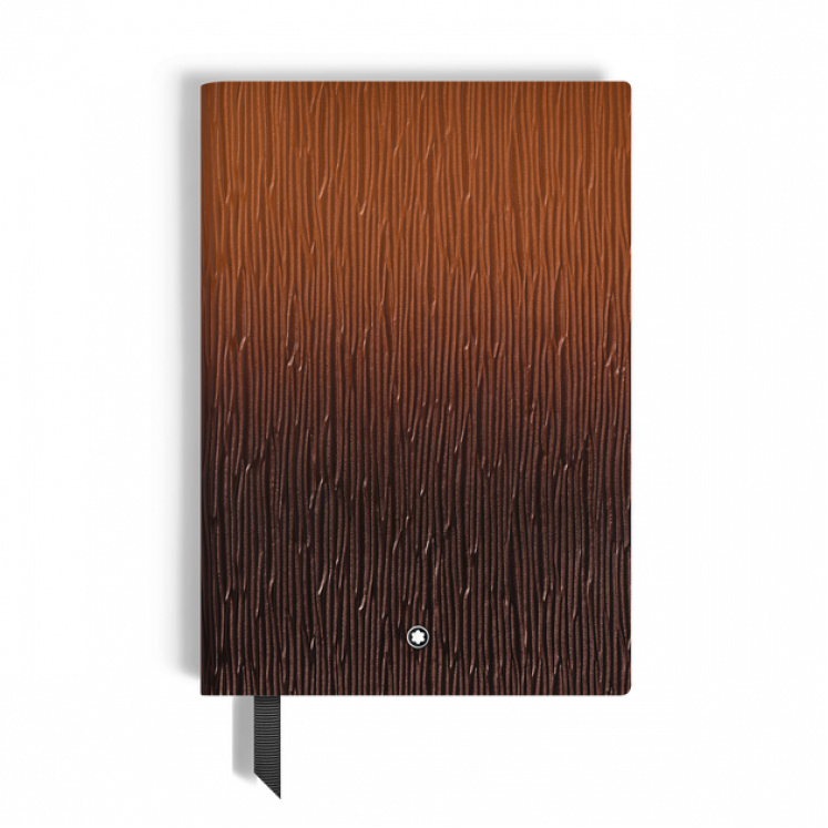 Carnet Moyen Format en Cuir Corteccia Sfumato, Pages Lignées