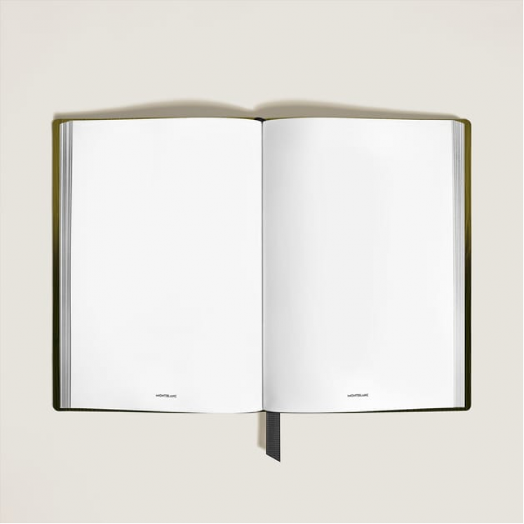 Carnet Moyen Format en Cuir Corteccia Sfumato, Pages Blanches