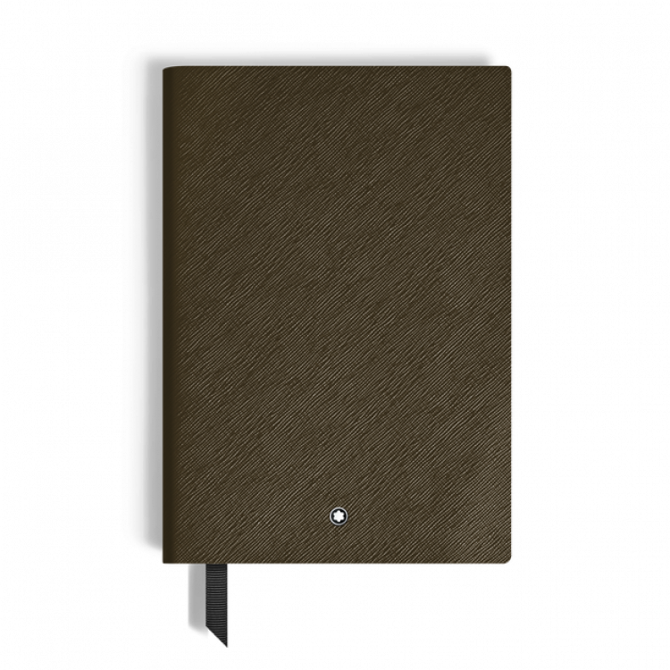 Carnet Moyen Format en Cuir Sartorial, Pages Lign&eacute;es