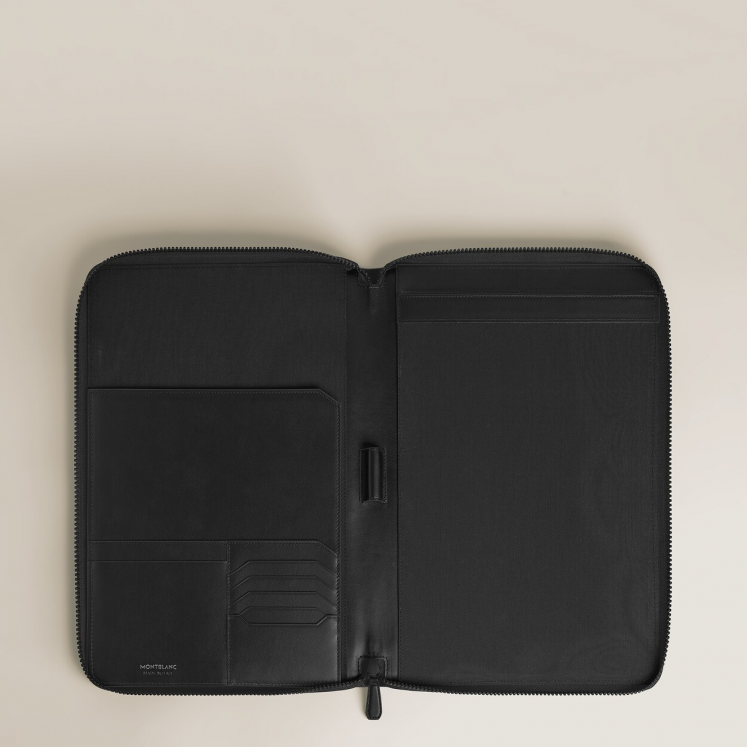 Étui pour Carnet Moyen Format Zippé en Cuir Extreme