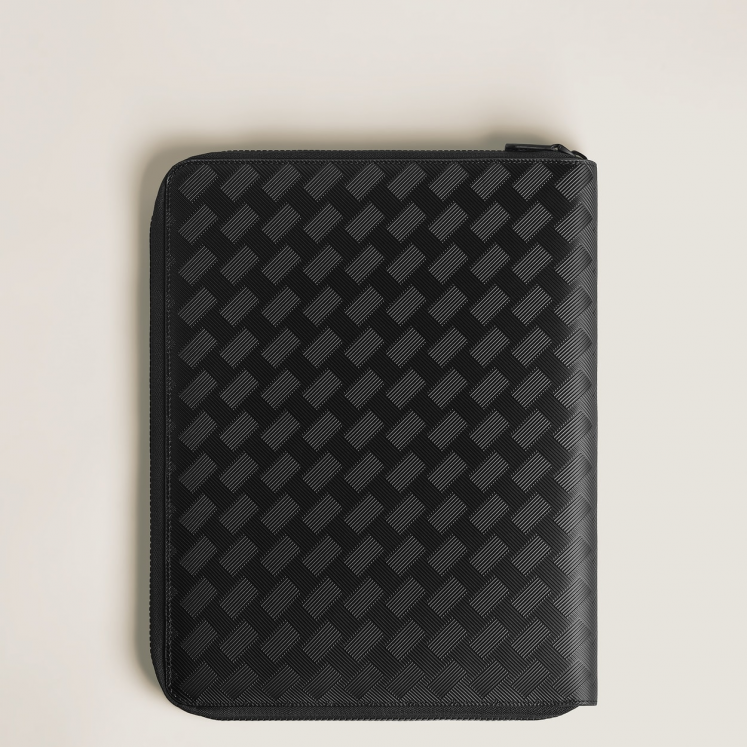Étui pour Carnet Moyen Format Zippé en Cuir Extreme