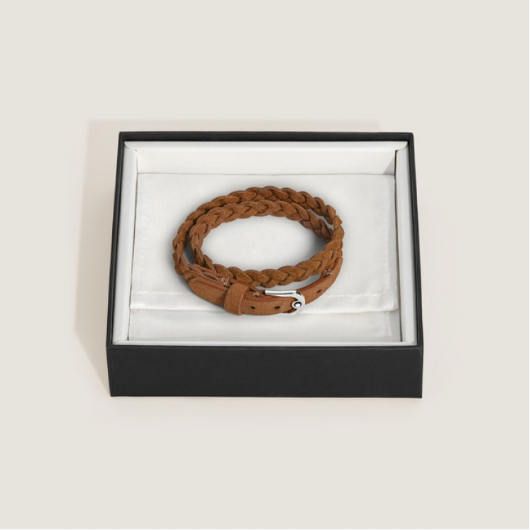 Bracelet Réglable Horseshoe en Suede