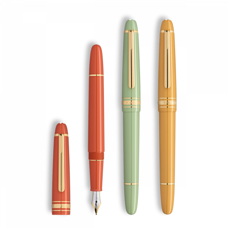 Set avec Stylos-Plume Meisterst&uuml;ck Bloom Dor&eacute;