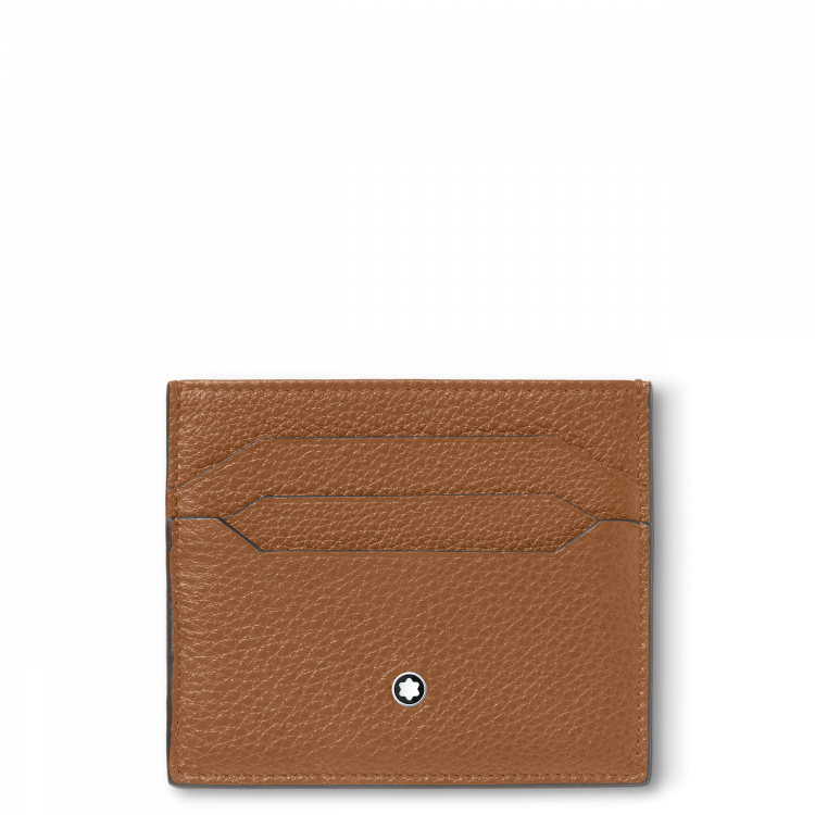 Porte-Cartes 6cc en Cuir Grainé