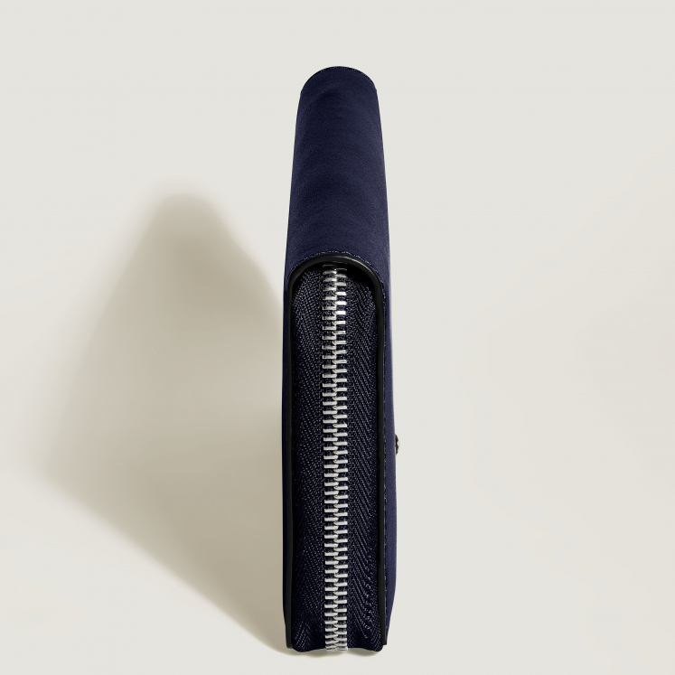 Portefeuille 12cc avec zip circulaire Soft