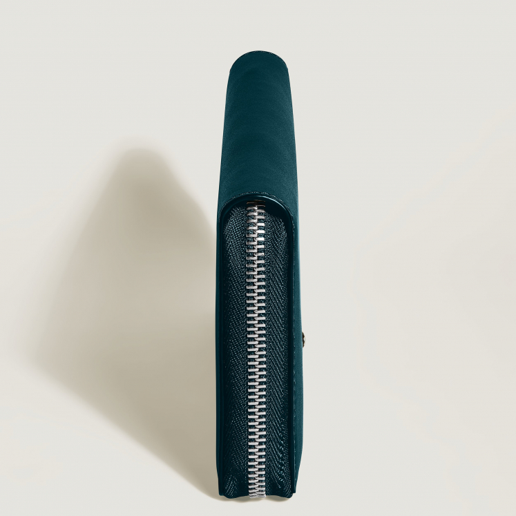 Portefeuille 12cc avec zip circulaire Soft