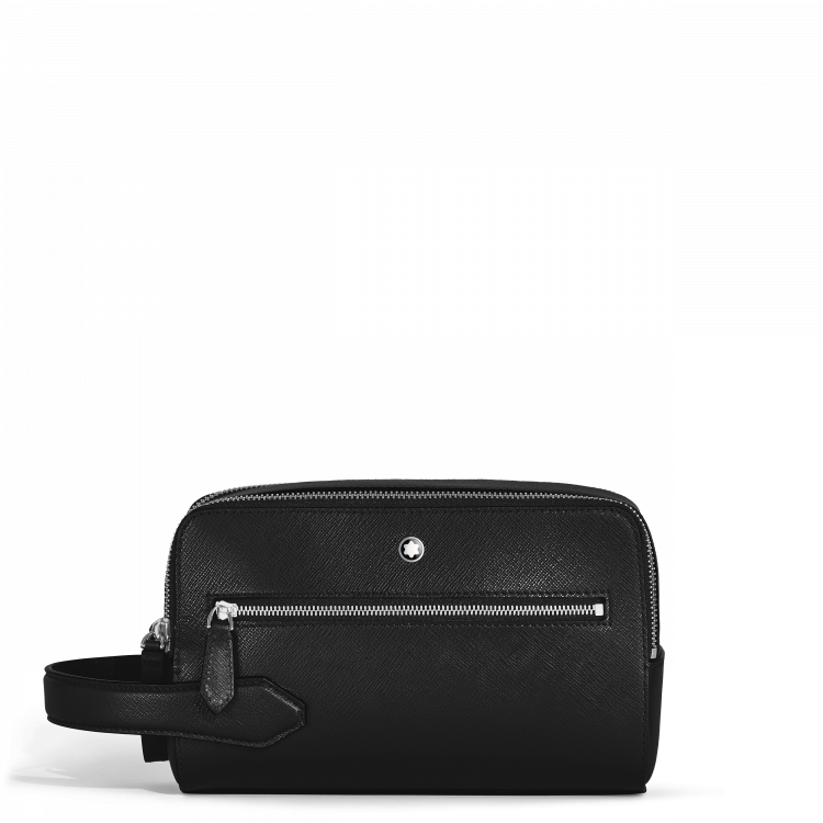Trousse de Toilette en Cuir Sartorial