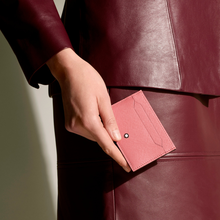 Porte-Cartes 5cc en Cuir Sartorial