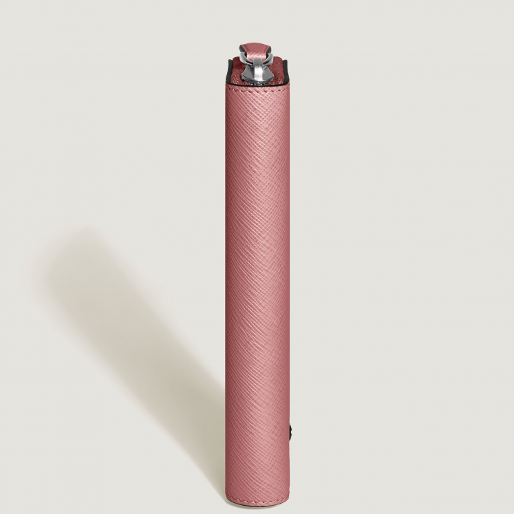 Étui pour 1 Instrument d'Écriture Zippé en Cuir Sartorial