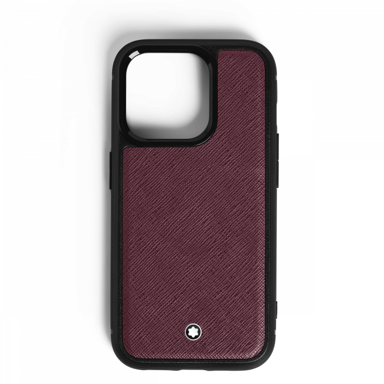 Étui Rigide pour iPhone 16 Pro en Cuir Sartorial