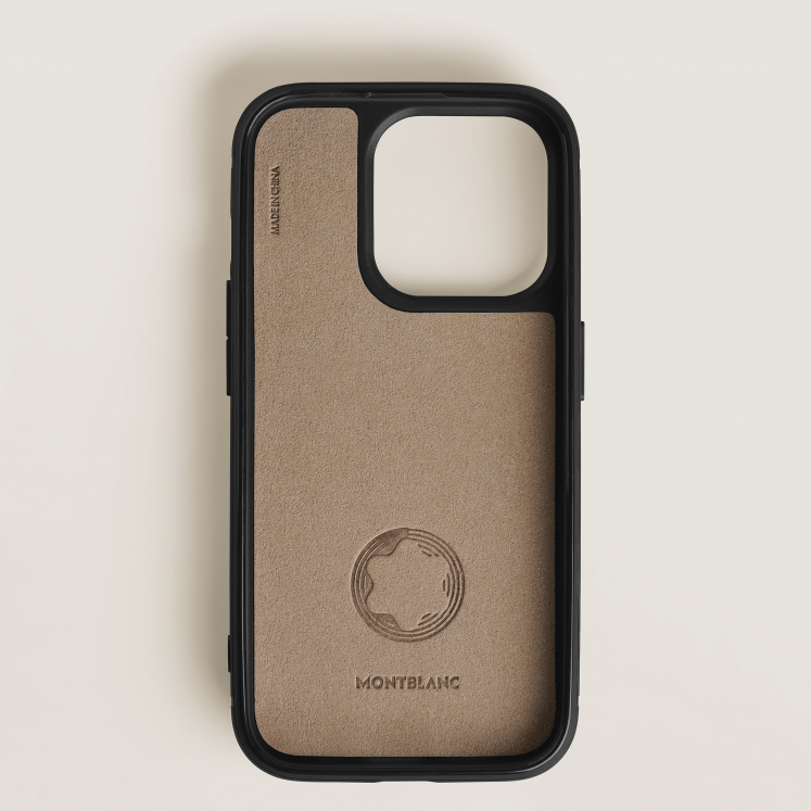 Étui Rigide pour iPhone 16 Pro en Cuir Sartorial