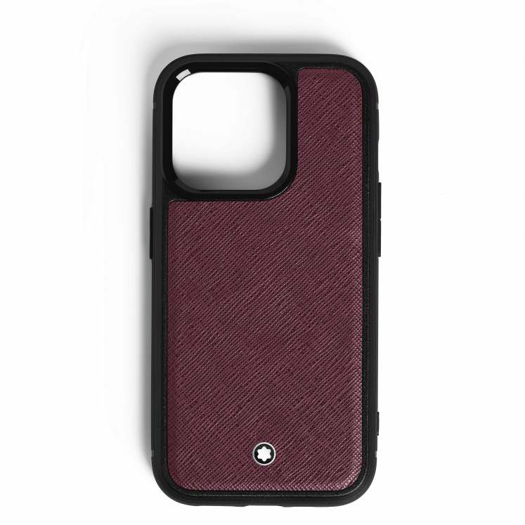 Étui Rigide pour iPhone 16 Pro en Cuir Sartorial