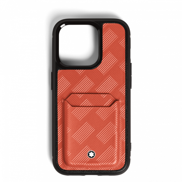 Étui Rigide pour iPhone 16 Pro avec 2cc en Cuir Extreme