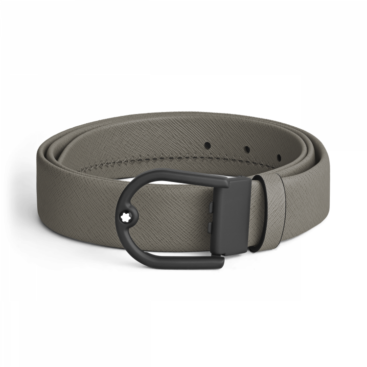Ceinture Horseshoe 35 mm en Cuir Sartorial