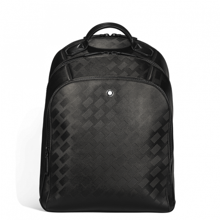 Sac &agrave; Dos Moyen Mod&egrave;le avec 3 Compartiments en Cuir Extreme