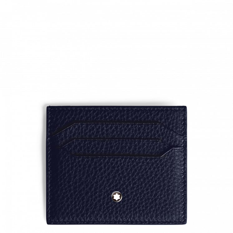 Porte-Cartes 6cc en Cuir Grainé
