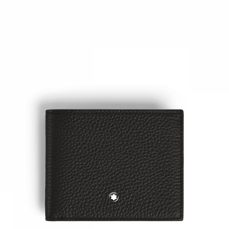 Portefeuille 4cc avec Porte-Monnaie en Cuir Grainé