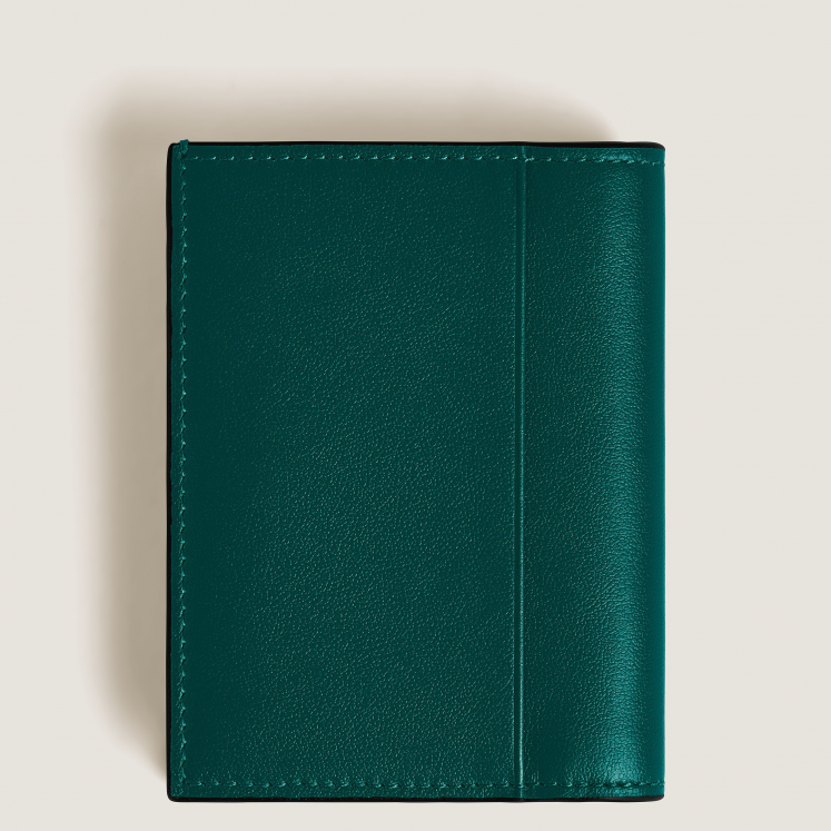 Mini Portefeuille 4cc en Cuir Soft