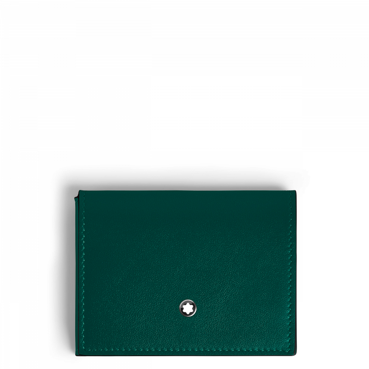 Porte-Cartes Trois Volets 4cc en Cuir Soft