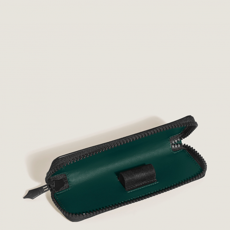 Étui pour 1 Instrument d'Écriture Zippé en Cuir Extreme